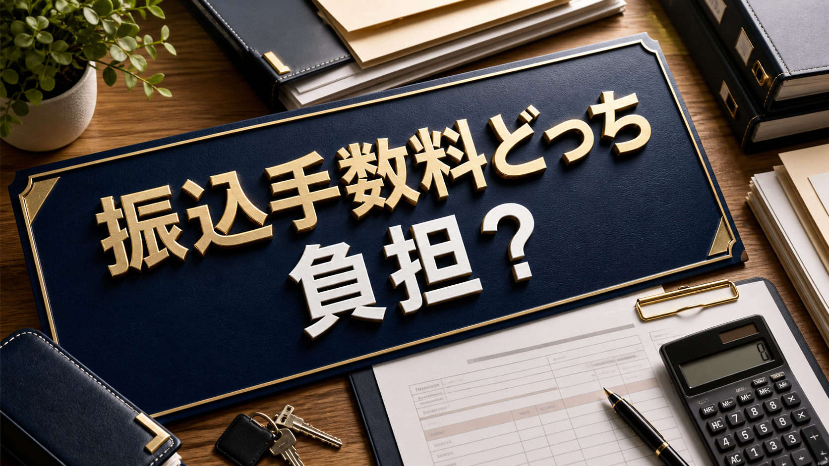 振込手数料はどっちが負担？請求書に書いておくべき一文