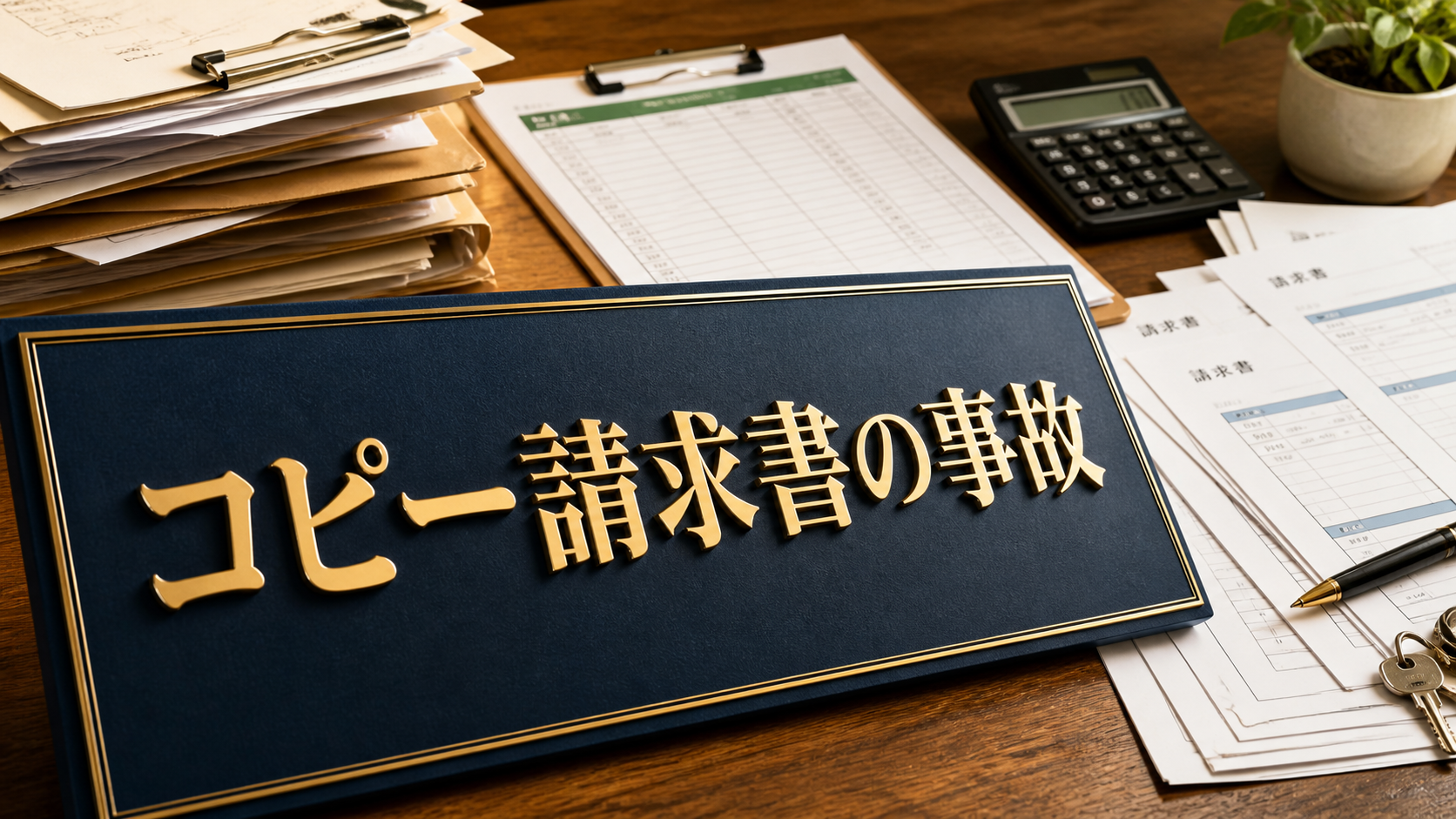 Excelの請求書、毎回コピーしてない？使い回しで起きる事故と防ぎ方