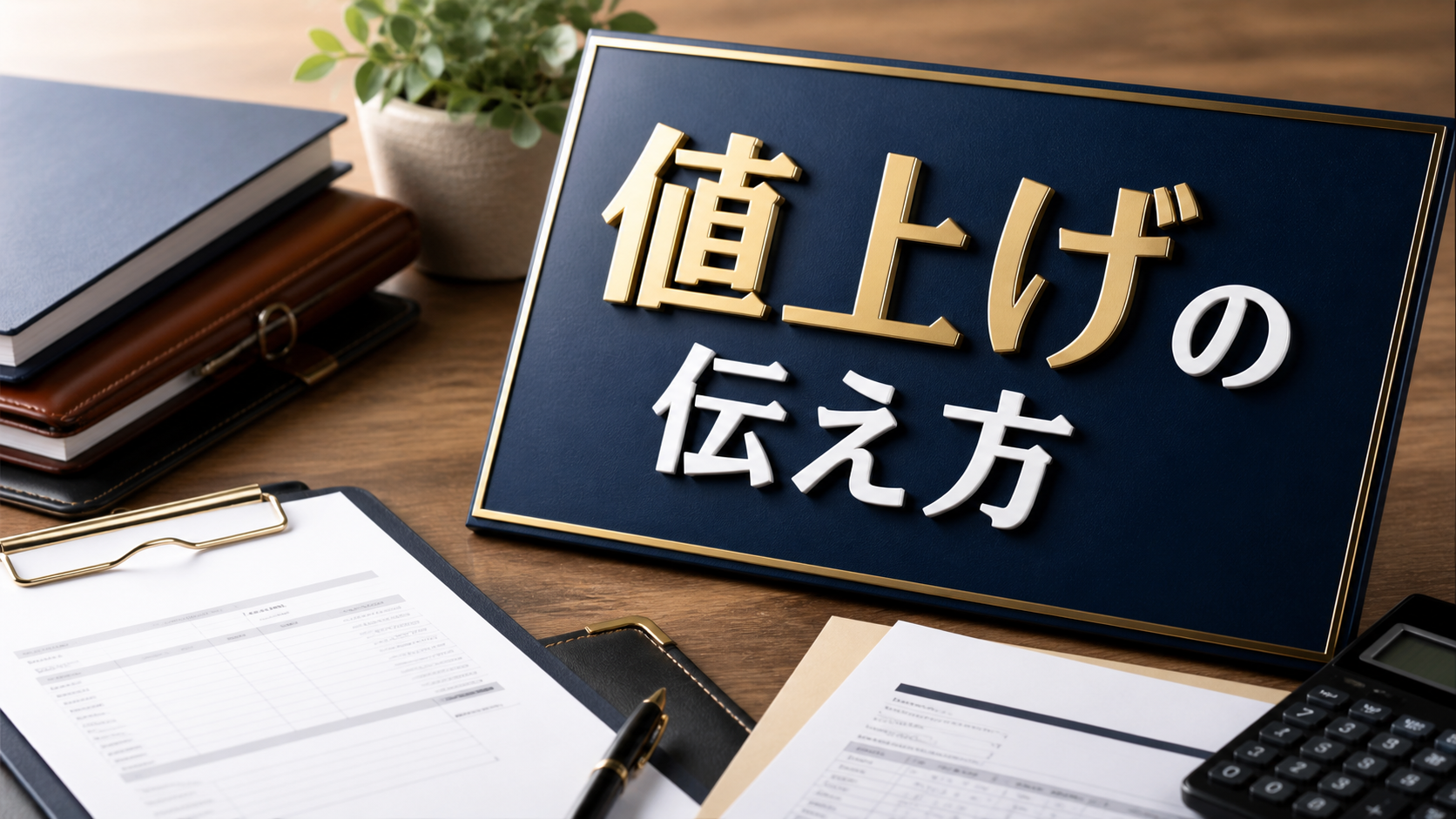 値上げのお願いをどう伝える?納得してもらう文面の組み立て