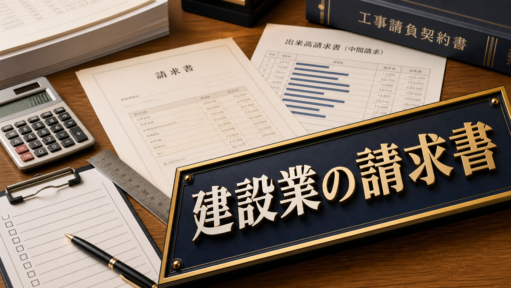 建設業の請求書、出来高・一括で何が違う?書き方の基本