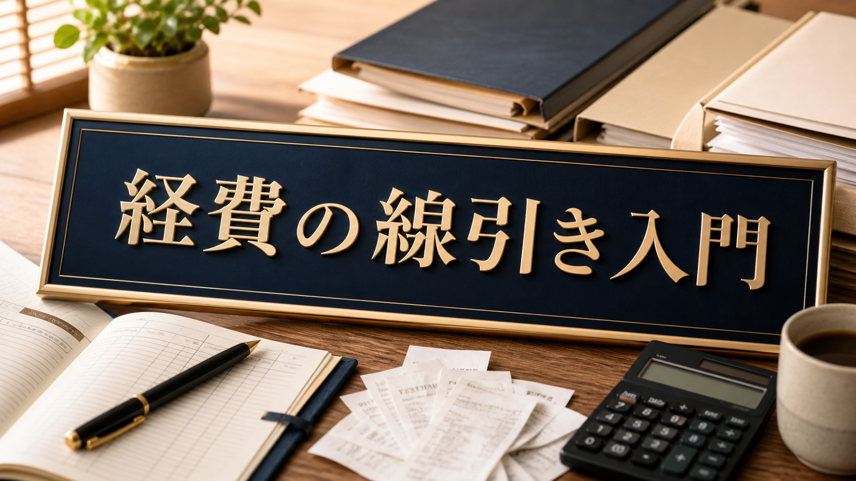 経費にできるもの・できないもの、個人事業主が最初に知る線引き