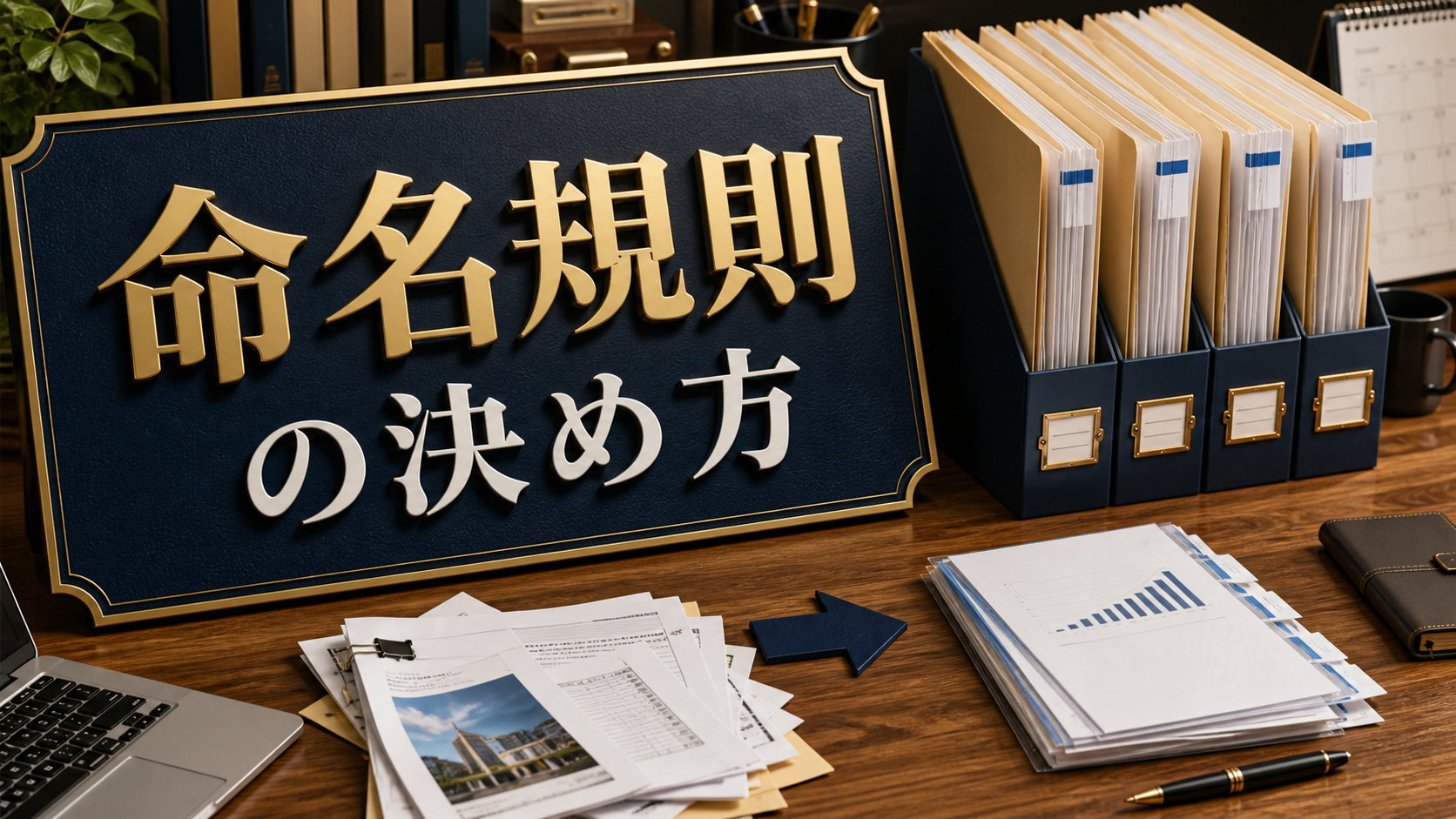 「ファイル名がバラバラ」を直す、命名規則の決め方と例