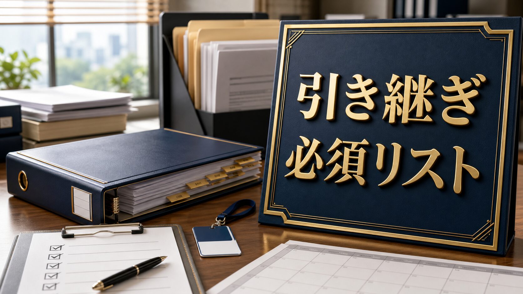 引き継ぎでもめない、退職前に残してもらう書類と情報リスト