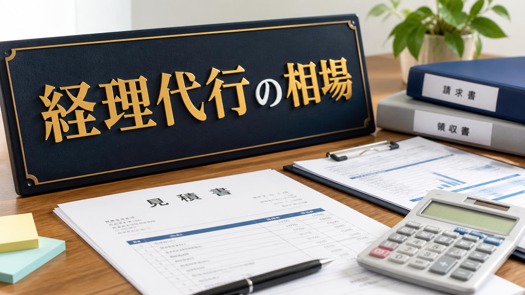 経理代行の料金相場、何にいくら払う?費用の内訳