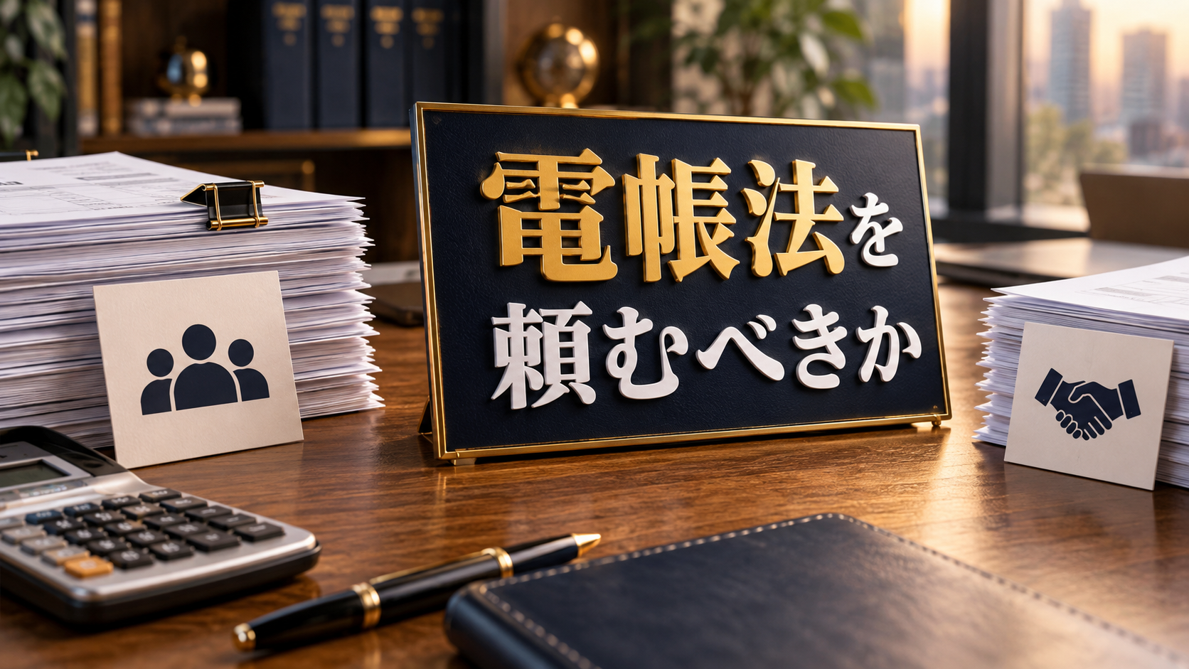 「電子帳簿保存法の対応」自社でやる?専門家に頼む?