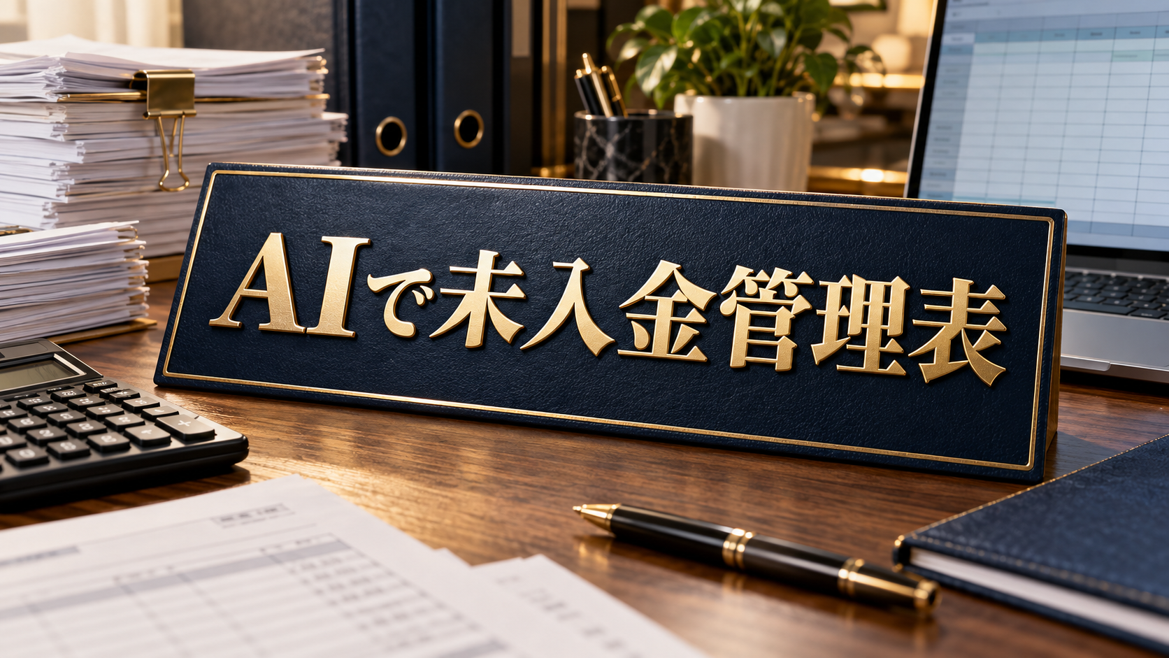 生成AIとExcelで未入金管理表を作る方法｜請求データの入力から督促対象の確認まで