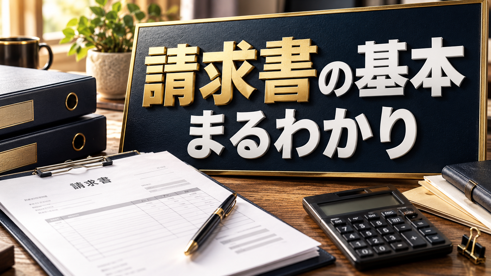 「請求書って何を書けばいい？」初めてでも迷わない必須項目と作り方の基本