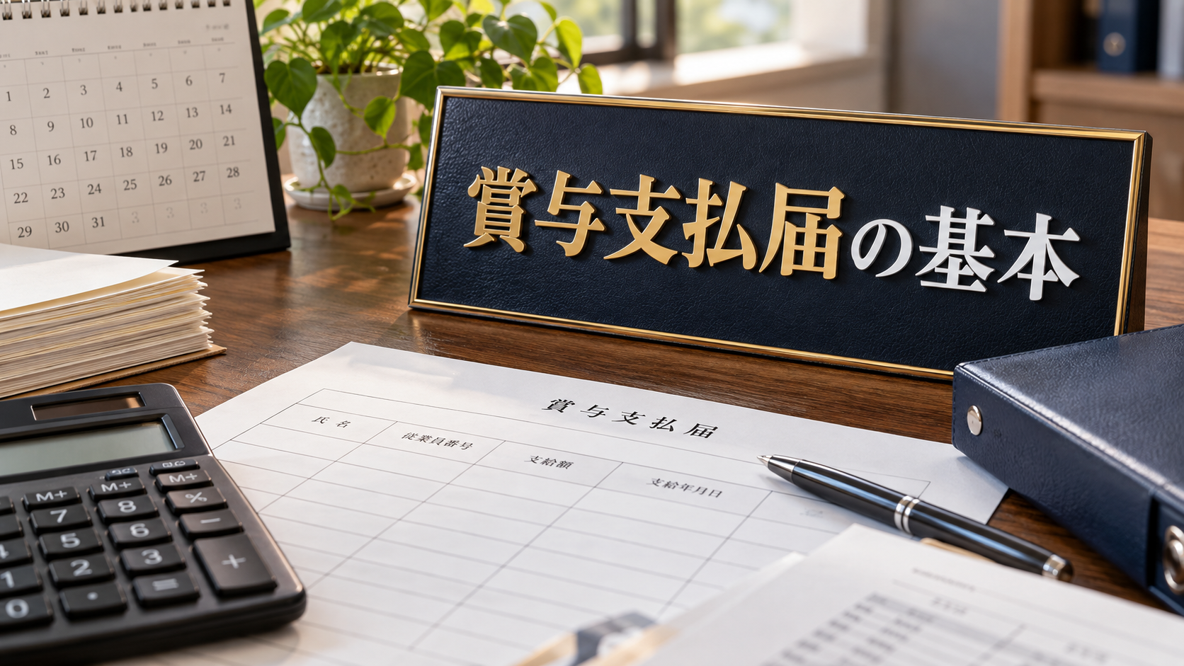 賞与を支給したら「賞与支払届」。5日以内の手続きと書き方の基本