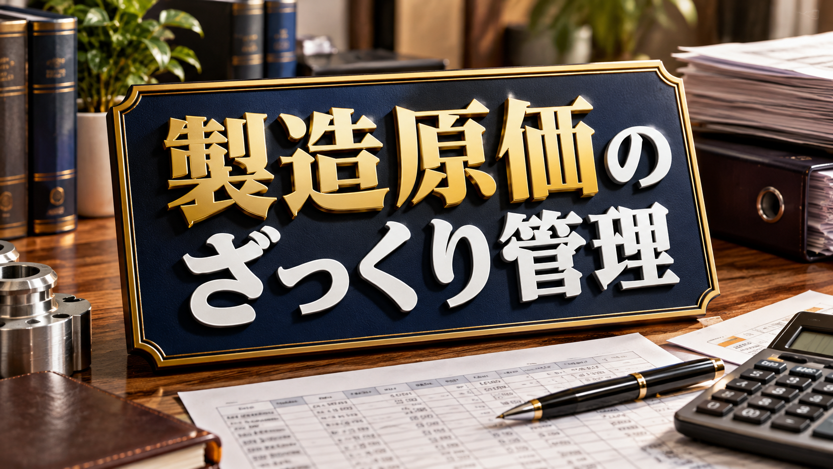 製造業の原価管理、Excelで“ざっくり”始める考え方