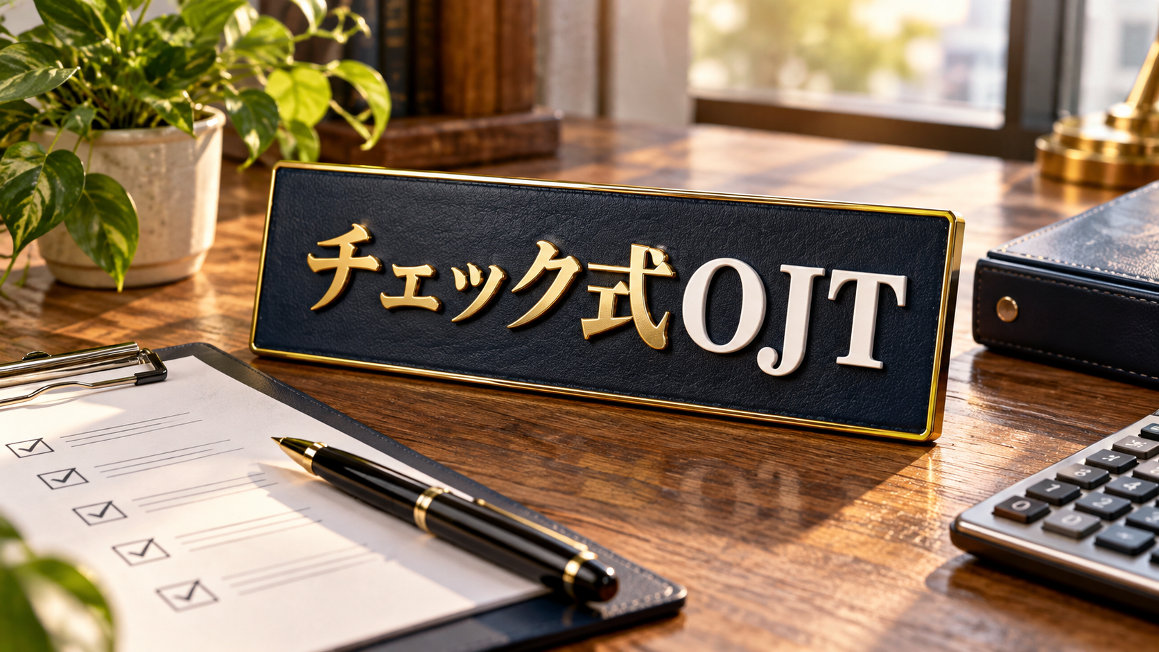 新人が育つチェックリスト式OJTの作り方